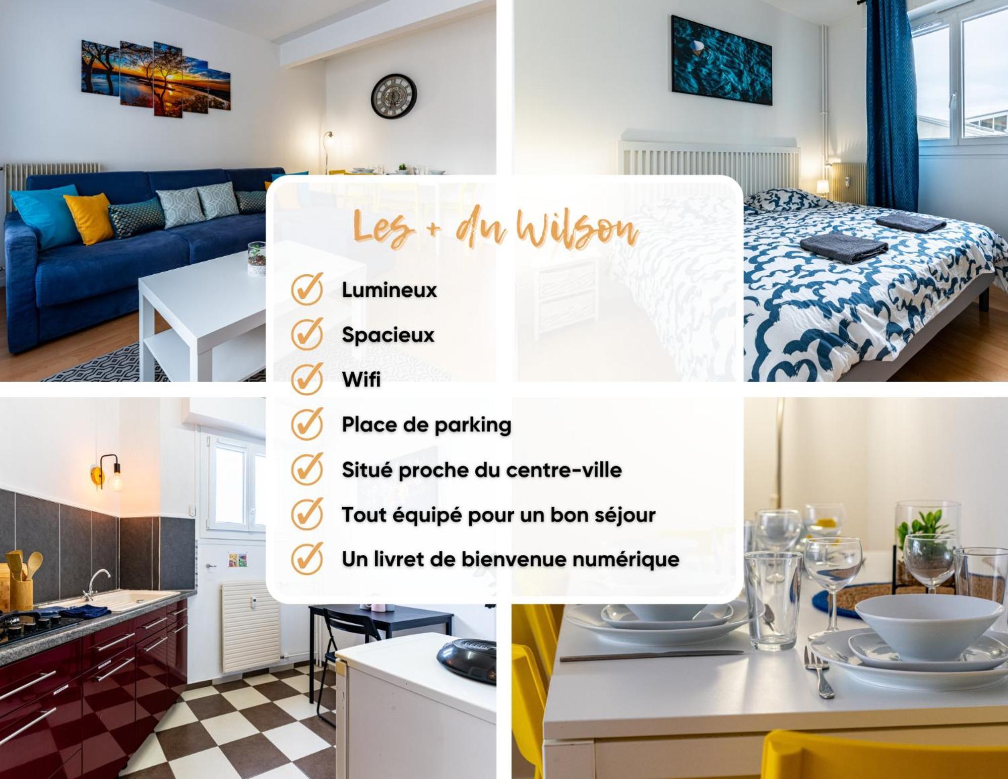 Le Wilson Appart Dijon Exteriör bild